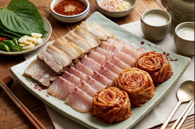 홍어삼합